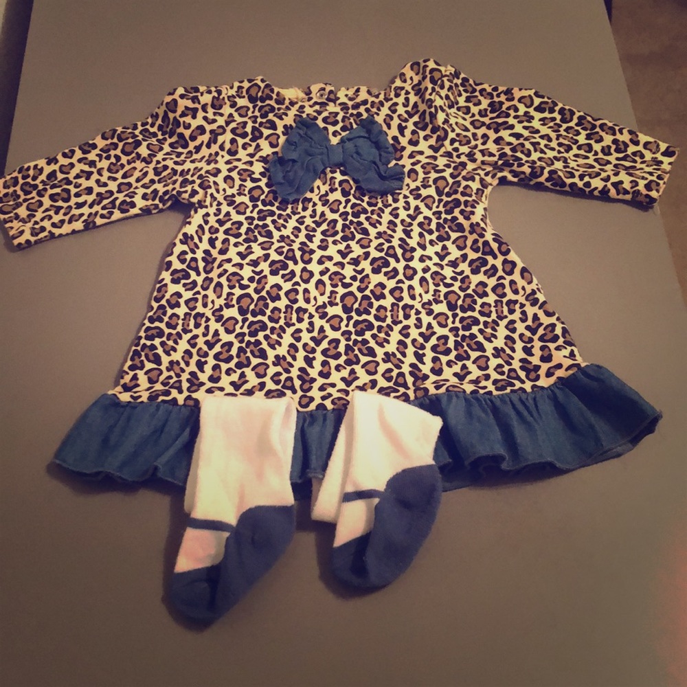 Dress w/ tights